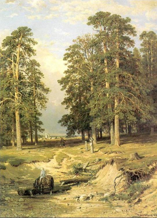 Ivan Shishkin Holy Spring near Elabuga